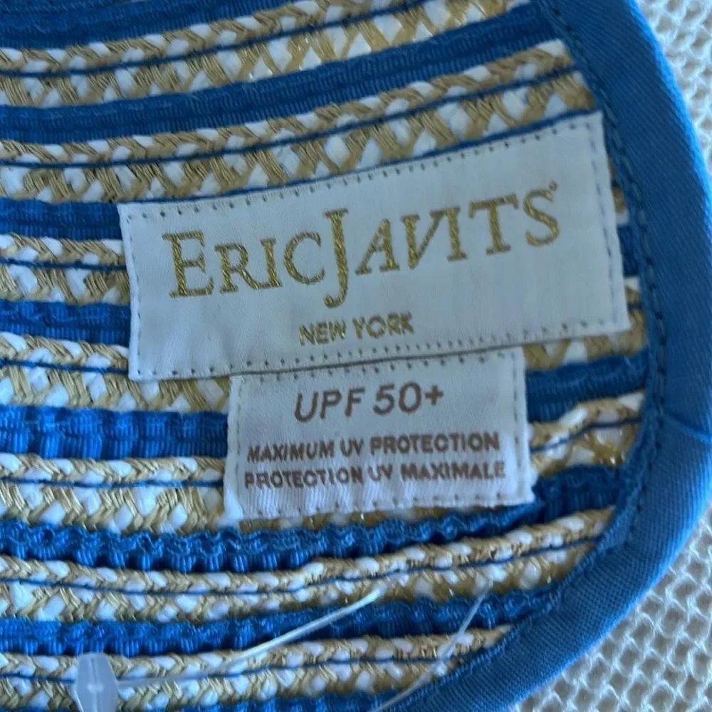 Eric Javits Packable Visor with UPF50+ with Detachable Forehead Pad - Picture 7 of 13